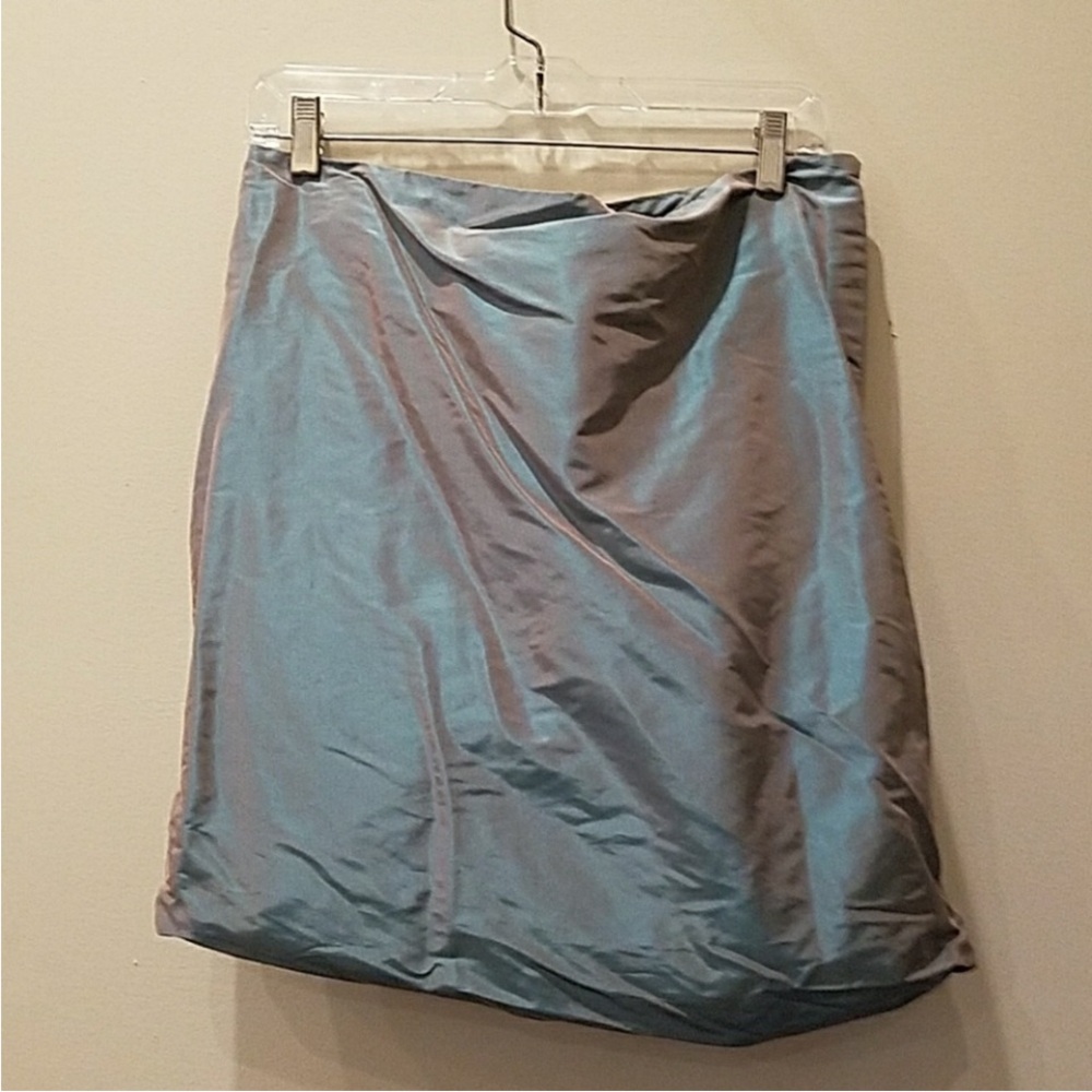 PAUW Iridescent Blue
Balloon Skirt Silk